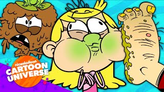 51 Grossest Loud House Moments EVER 🤢  Nicktoons [upl. by Aicirtal376]