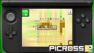 Picross e2 Nintendo 3DS [upl. by Naujuj]