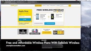 Free and Affordable Wireless Plans With Safelink Wireless [upl. by Leakim515]