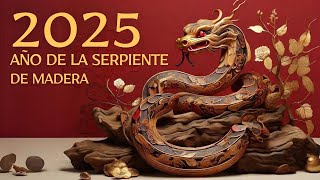 2025 🐍 Año de la Serpiente de Madera ¿Será Este Tu Año de Suerte 🍀 [upl. by Zumwalt287]