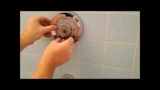 How To Replace A Symmons Shower Tub Spindle And Diverter [upl. by Atnuahs]