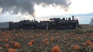 Strasburg Steam Doubleheader Freight in HD [upl. by Jaynell332]