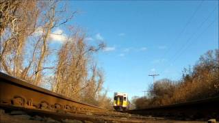 Long Island Railroad Up Close GoPro [upl. by Phillane]