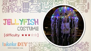 🔅DIY How to make LED jellyfish costume  jellyfish costume  halloween costume  Todordor DIY [upl. by Demitria]