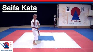 Saifa Kata  Goju Ryu Karate [upl. by Kobe]