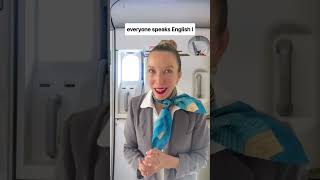 Cabin crew emergency exit briefing [upl. by Vicky]