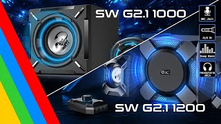 Parlantes GX Gaming SW G21 1200  SW G21 1000 [upl. by Huskey803]