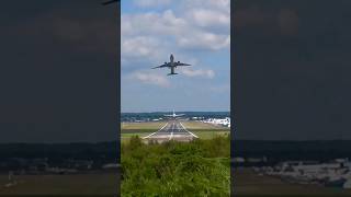 Plane Take Off and Landing I Plane Taking Off and Landing at Manchester 😀short ytshorts [upl. by Coombs415]