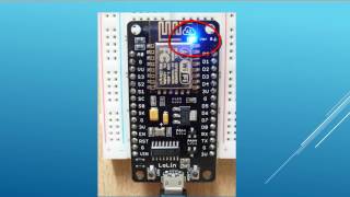 NodeMcu ESP8266 Tutorial A02 Blinking internal LED [upl. by Dafodil]