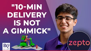 Zepto Founder Aadit Palicha Says 10Minute Delivery Not A Gimmick [upl. by Ky]