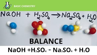 Easy tips to balance NaOH  H2SO4  Na2SO4  H2O [upl. by Dubois65]