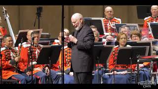 John Williams Remarks  quotThe Presidents Ownquot United States Marine Band [upl. by Geithner857]