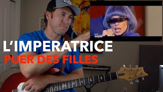 Guitar Teacher REACTS LImpératrice — Peur des filles  LIVE 4K [upl. by Jaal]