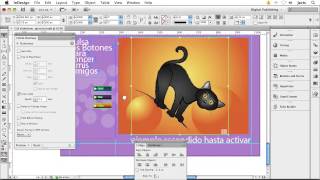 Como utilizar el panel de proyección de diapositivas de Indesign [upl. by Anivlek]