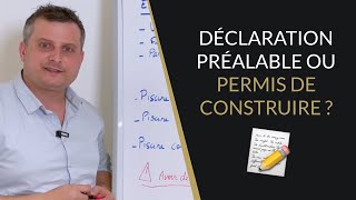 🟢 Déclaration Préalable ou Permis de Construire  Neuf Réno Piscine [upl. by Fawnia]