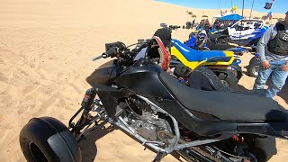 The Fastest Honda TRX450R at Glamis ATV Takeover build walk around [upl. by Fedora]