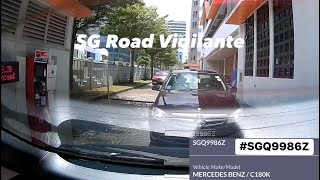 23mar2024 6 harper Road SGQ9986Z mercedes c180k tailgate camcar [upl. by Mhoj]