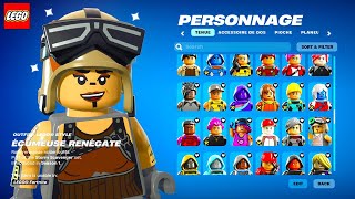 Jai Acheté Tous Les SKINS RARES LEGO Sur Fortnite [upl. by Ellenet]