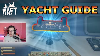 Raft  Yacht Guide  Full Ship Walkthrough [upl. by Avrom]