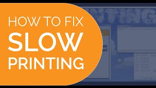 How to fix slow printing [upl. by Sucram549]