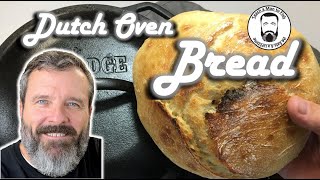 🔵 4 Ingredient 🍞 Bread in Lodge 🍳 Cast Iron  Teach a Man to Fish [upl. by Otes236]