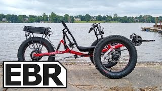 Electric Bike Technologies Electric FatTad Trike Review  3k [upl. by Fortuna]