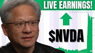 LIVE Nvidia Stock Earning Report Today [upl. by Eeleak]