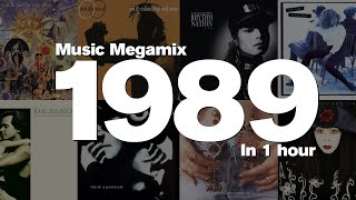 1989 in 1 Hour old version  Top hits including Tears for Fears Soul II Soul and more [upl. by Christye]