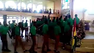 St Hubert Minor Seminary performing Tolite Hostias during the 2016 catholic carol held at Obuasi [upl. by Regdor386]