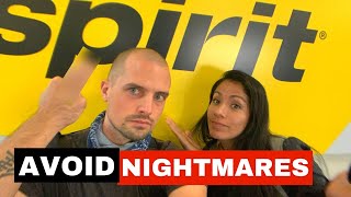 Tips for Flying on Spirit Airlines  Our NIGHTMARE Experience  Spirit Airlines Review [upl. by Akimit]