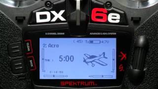 Spektrum DX6e 6 Channel DSMX Transmitter [upl. by Ayatal]