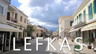 Lefkas town Lefkada Greece [upl. by Lucic469]