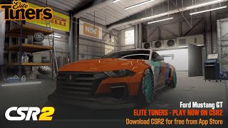 CSR2  Mustang GT Elite MAXED manual launch  tune amp shift  6946 [upl. by Leeth]