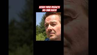 Rowdy Roddy Piper Predicted His Own Death in this Interview wwe wrestling [upl. by Ymas]