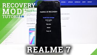 Recovery Mode in REALME 7 – How to Use Recovery Features [upl. by Leonore]