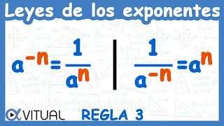 👉 Leyes de los Exponentes  Regla 3 [upl. by Arluene205]