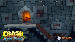 Stormy Ascent Time Trial  Crash Bandicoot N Sane Trilogy [upl. by Ahseile]