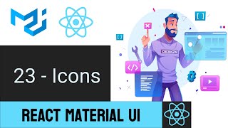 Icons In React Material UI [upl. by Sirraj71]