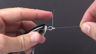 How To Tie The Clinch Knot Video Tutorial [upl. by Cinamod]