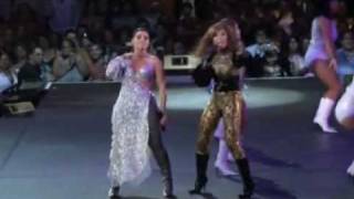 Olga Tañon amp Gloria Trevi  Lo que te toca  Evolution Tour [upl. by Ahseital674]