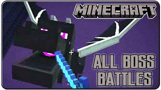 Minecraft All Bosses [upl. by Dong]