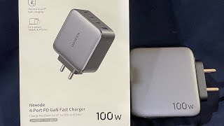 Ugreen 100w nexode charger unboxing [upl. by Dlorrej]