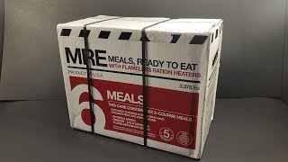 2017 Meal Kit Supply 2 Course MRE Review Lightweight Civilian Meal Ready to Eat Taste Test [upl. by Chesnut]