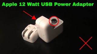 ✅ How To Use Apple 12 Watt USB Power Adapter Review [upl. by Mikeb]