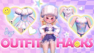 10 Trendy Royale High Outfit Hacks 4 [upl. by Rudolf]