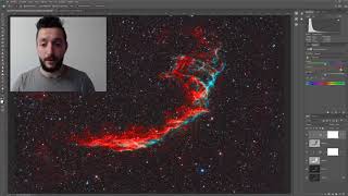 PHOTOSHOP e ASTROFOTOGRAFIA elaborare unimmagine in 5 minuti [upl. by Noreg]