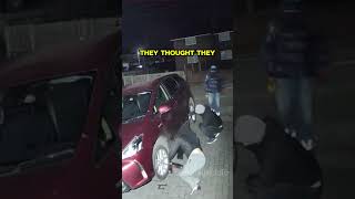 A Ring doorbell captured thieves stealing car parts [upl. by Aisyla821]