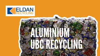 Recycling of used beverage cans aluminium cans UBC [upl. by Elbertine]