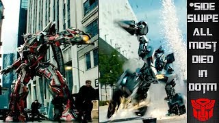 How Sideswipe Almost Died In Transformers DOTM [upl. by Cesya312]