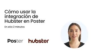 Cómo conectar Poster con Hubster [upl. by Leahcimaj]